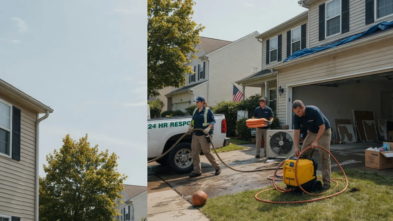 Emergency Water Damage Restoration in Meadow Bridge, WV near me